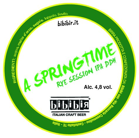 A SPRINGTIME rye session ipa